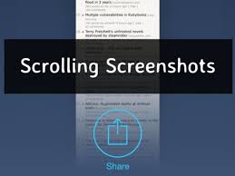 how to take a scrolling window screenshot